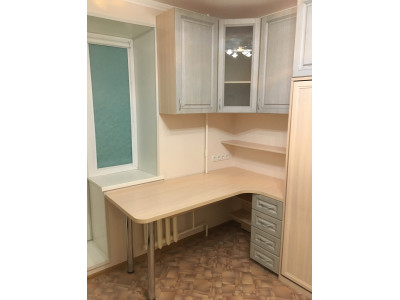 Шкаф распашной + стол ШК-008